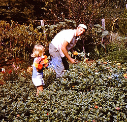 Liz as a child